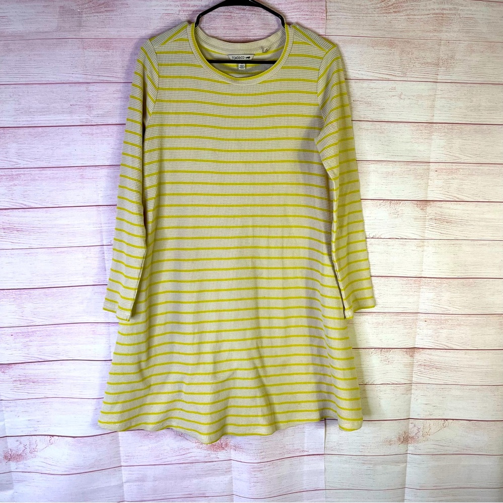 TOAD&CO Foothill Long Sleeve Swing‎ Thermal with Pockets  Dress Size Medium